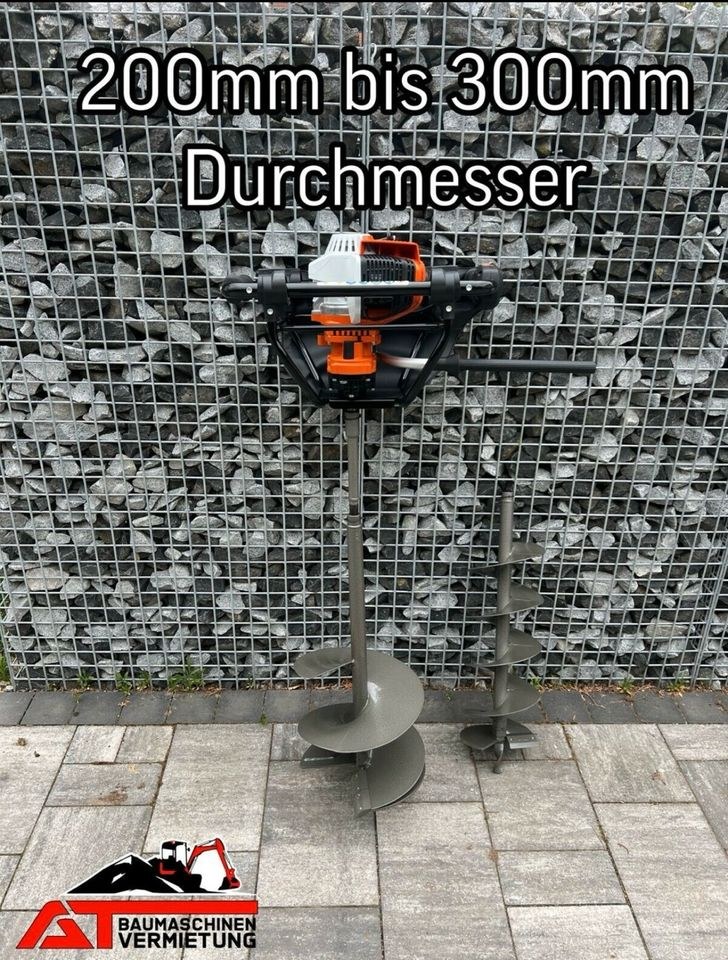 Erdbohrer mieten in Groß-Umstadt – für Zaunpfosten & Pflanzlöcher