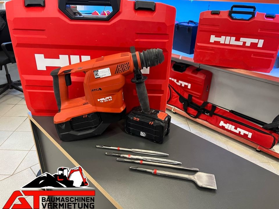 Bohr Stemmhammer Hilti TE 30 22 Bohrer Anmiete mieten in Groß-Umstadt – 2
