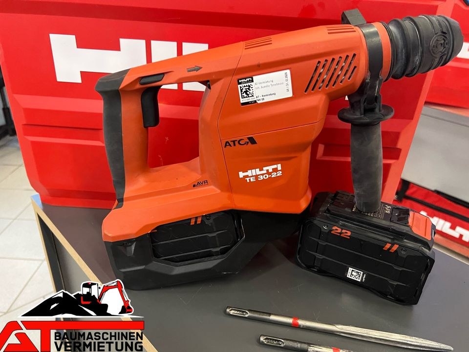 Bohr Stemmhammer Hilti TE 30 22 Bohrer Anmiete mieten in Groß-Umstadt