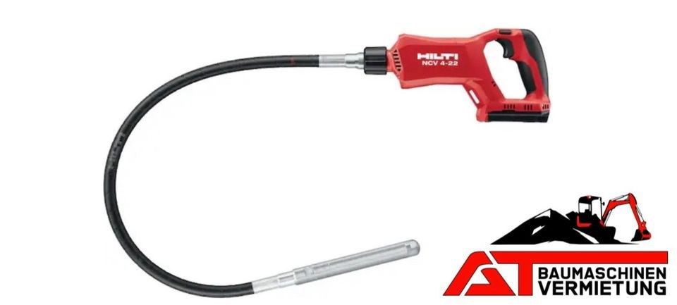 Betonrüttler Akku Hilti NCV 4 22 mieten bei AT Baumaschinen Vermietung