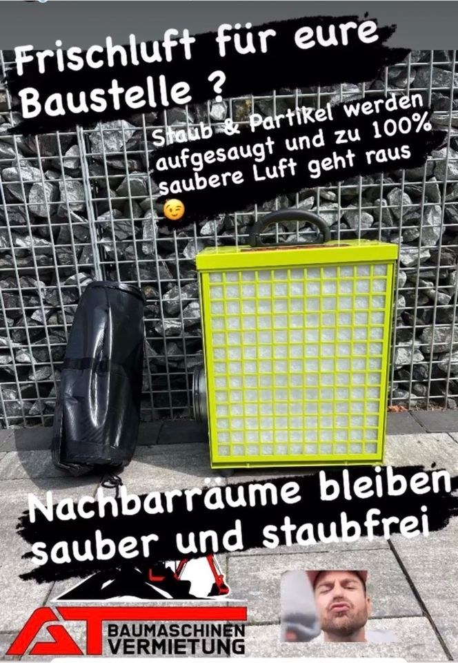 Bauluftreiniger,Staubabsaugung,Luftreiniger mieten in Groß-Umstadt – 2
