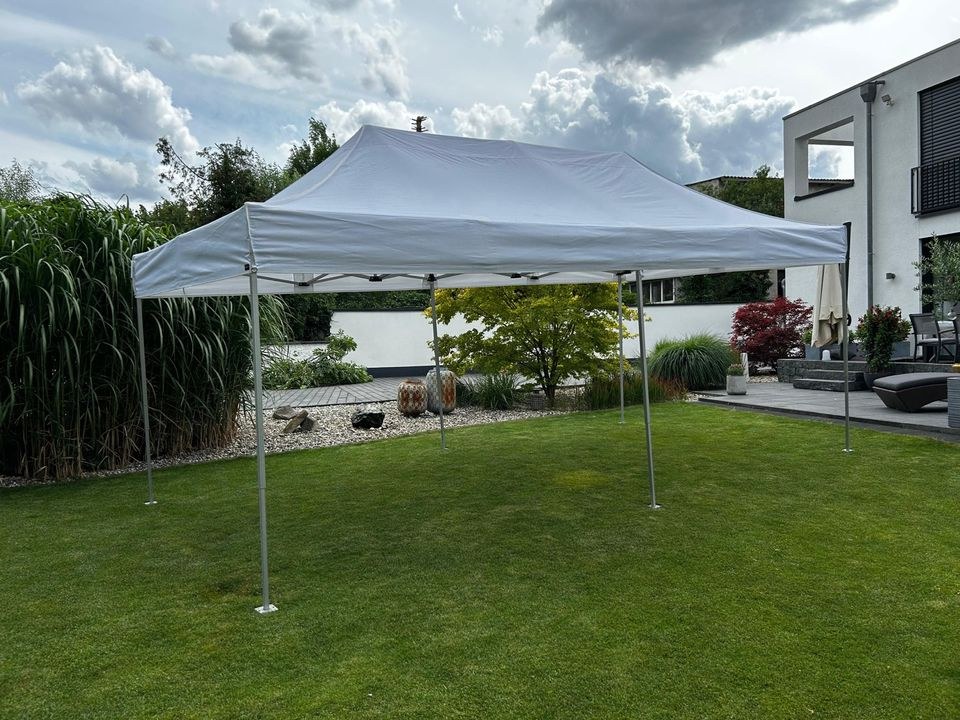 Partyzelt 3m x6m Zelt Pavillon Klappzelt mieten in Groß-Umstadt – 4
