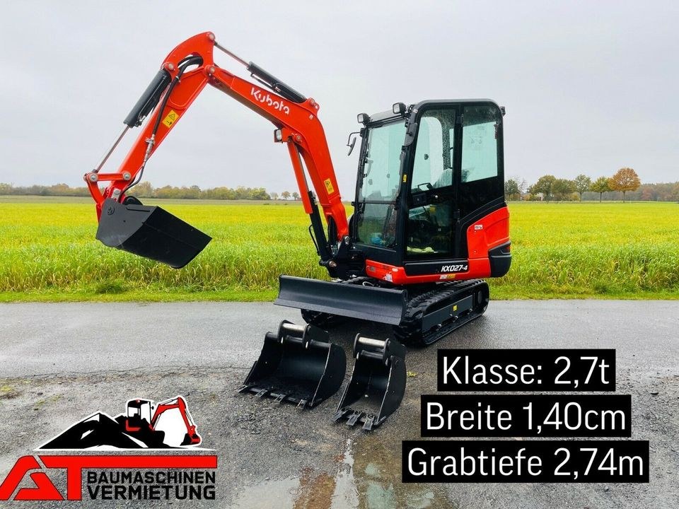 Radlader Hoflader Anmieten Bagger 1400 Kg mieten in Groß-Umstadt – 4