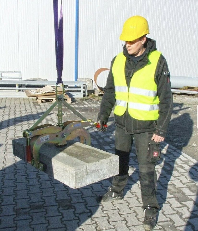 Versetzzange Steinzange Greifer Blockstufenzange mieten – 3