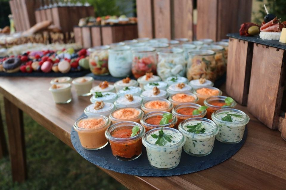 Weck Gläser mini 35ml Soßen Dips N Fingerfood mieten bei Alex Events