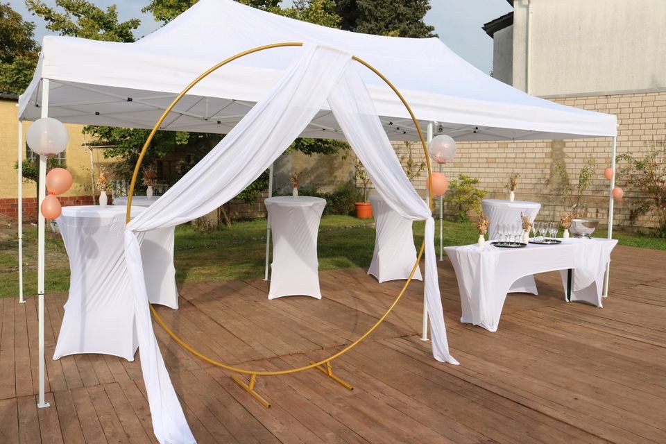 Professioneller Faltpavillon 3m x 6m N Festzelt mieten bei Alex Events – 2