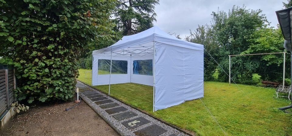 Professioneller Faltpavillon 3m x 6m N Festzelt mieten bei Alex Events – 3