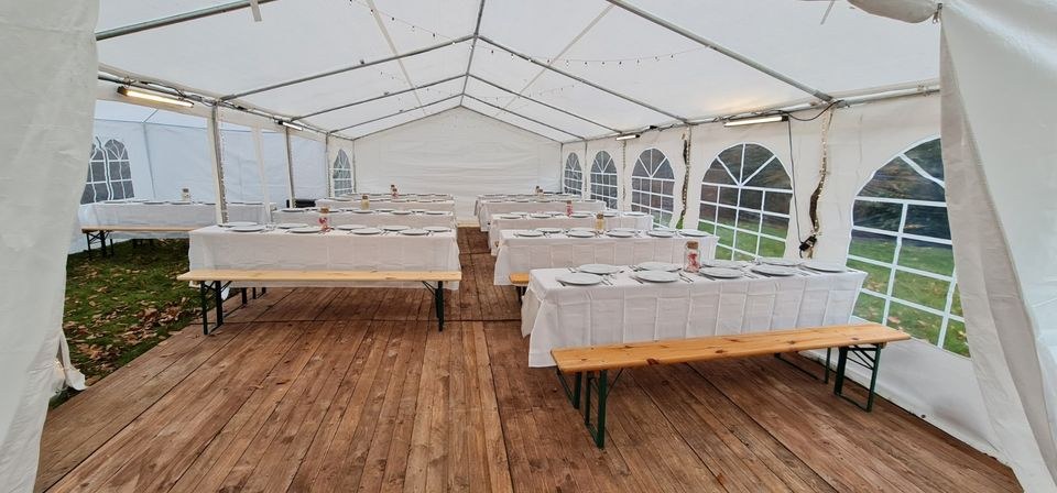 Professionelles Festzelt 5m x 10m N Partyzelt mieten bei Alex Events – 2