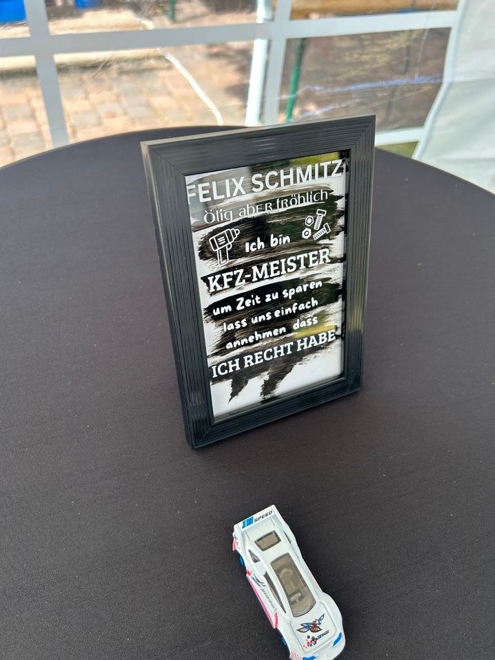 Individuelles Acrylschild Klein N mieten bei Alex Events – 2