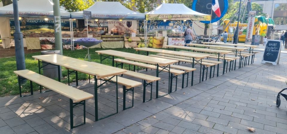 Bierzeltgarnitur N Festze mieten bei Alex Events – Sitzplätze für alle – 2