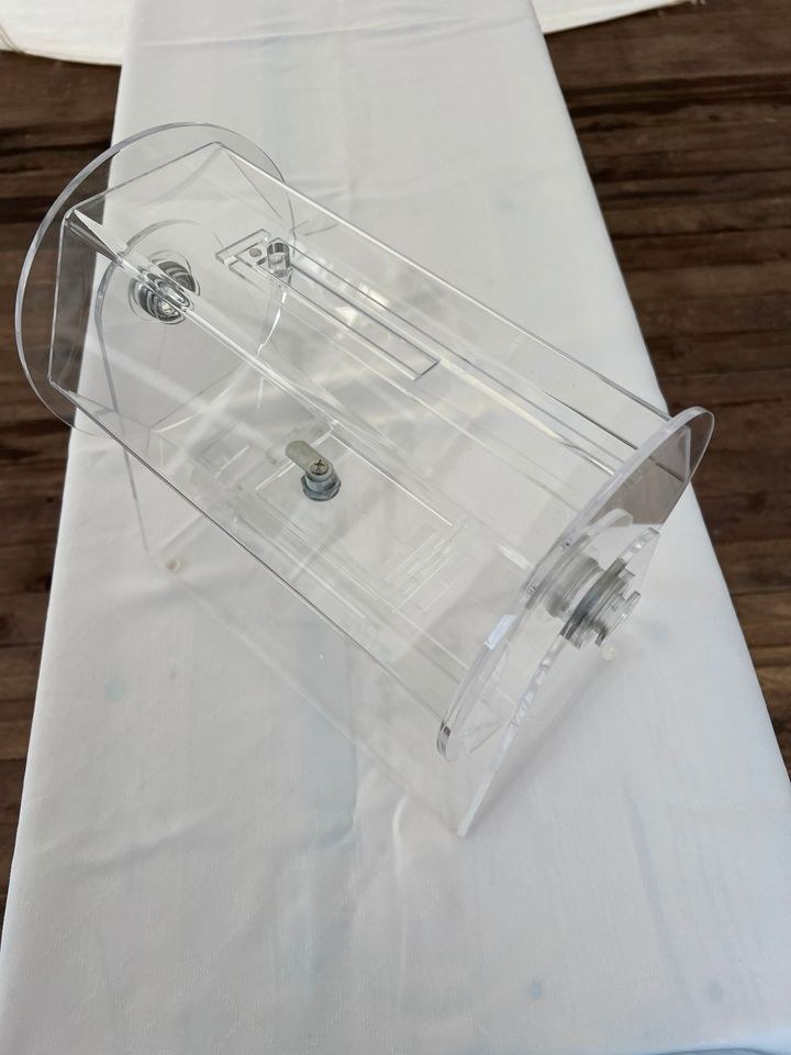Transparente Lostrommel Tombola N Spiel Kinder mieten bei Alex Events – 3