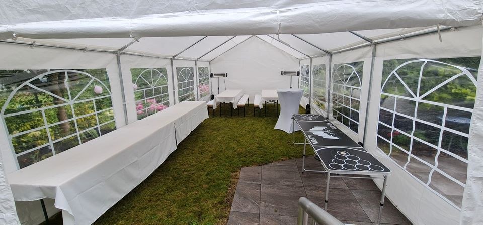 Professionelles Festzelt 4m x 8m N Partyzelt mieten bei Alex Events – 3