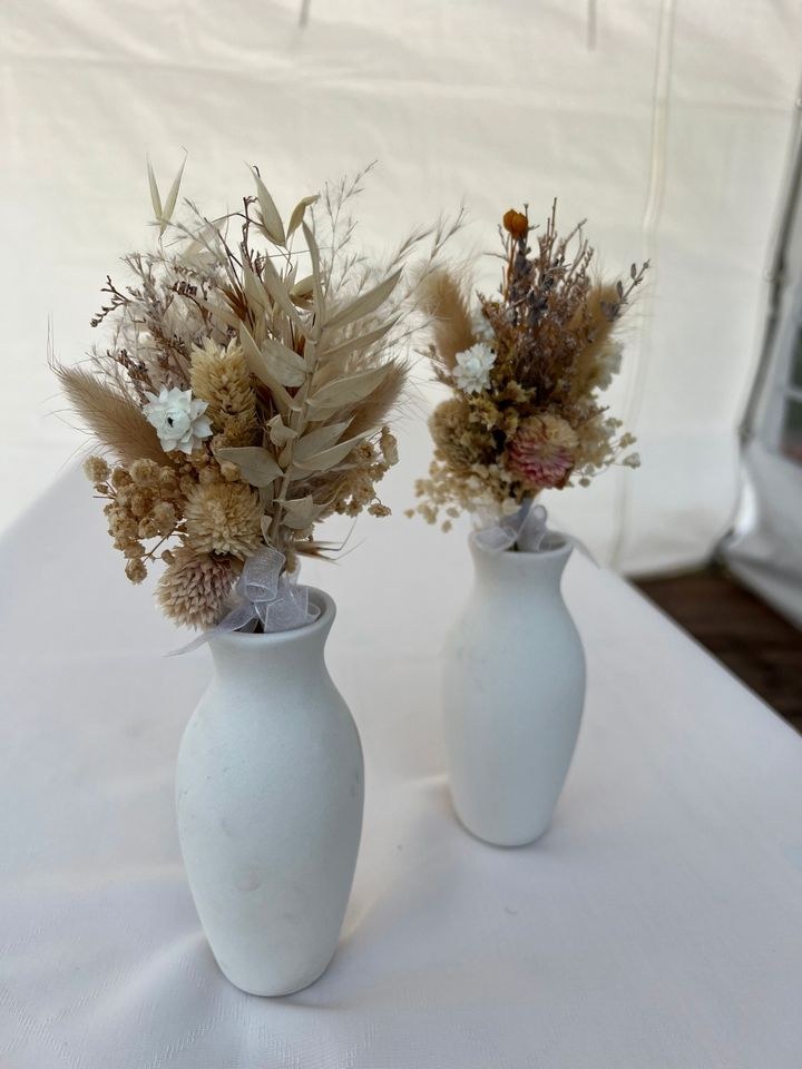 Vase Trockenblumenstrauß N Dekoration Blumenvase mieten in Kaarst – 4