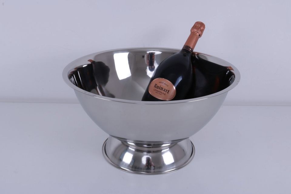 Champagnerkübel Edelstahl hochglanzpoliert N mieten bei Alex Events