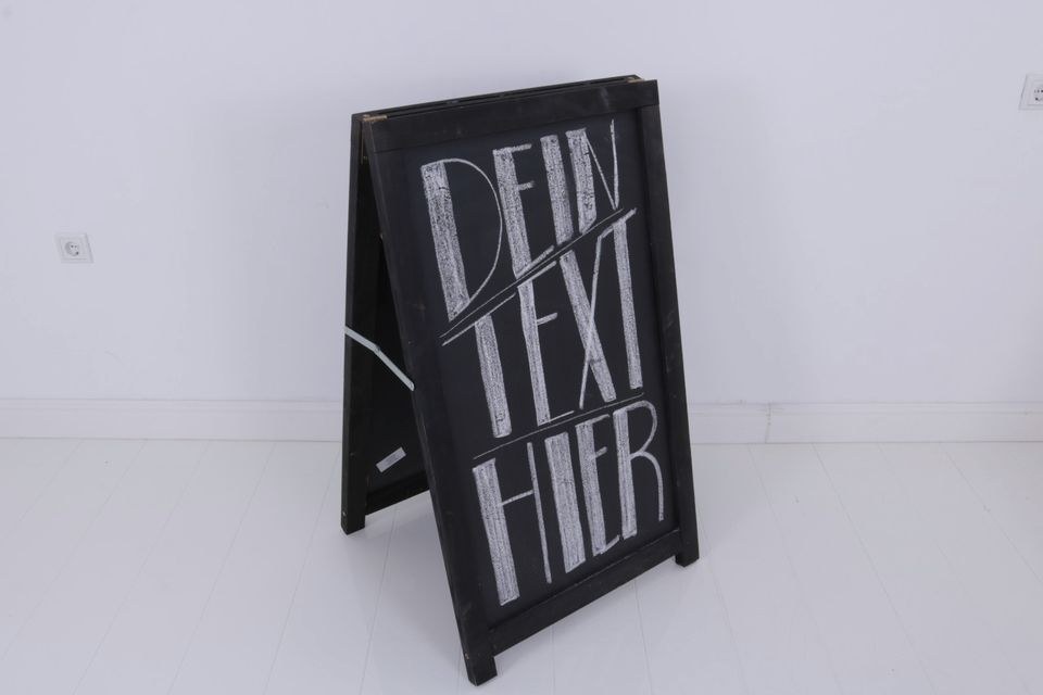 Große Aufstelltafel zweiseitig N mieten bei Alex Events – 2