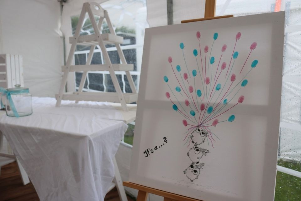 Handgemaltes Bild N mieten bei Alex Events – für die Hochzeit – 2
