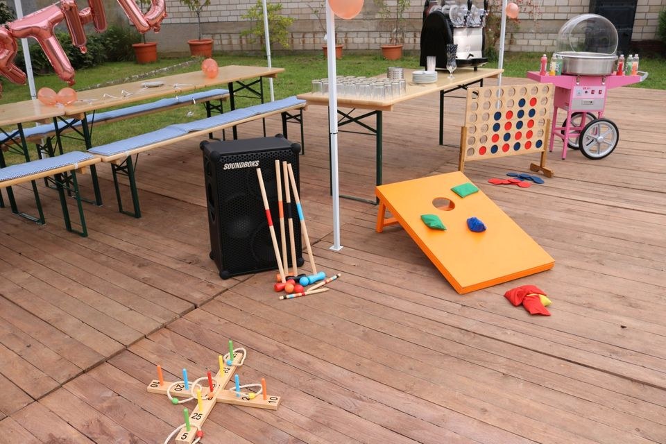 Krocket N Spiel Kinder Trauung mieten bei Alex Events