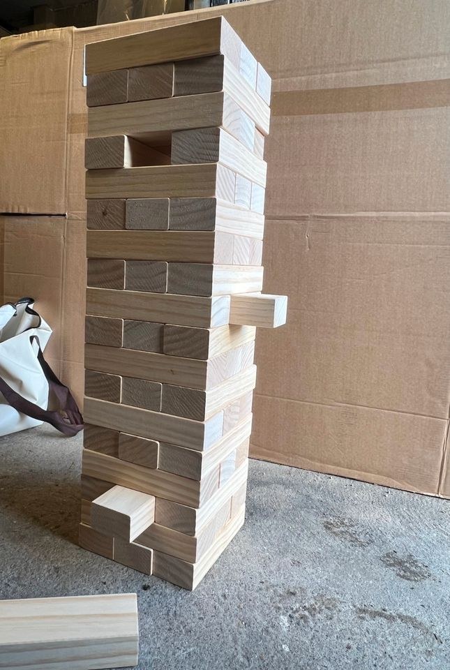 Jenga XXL N Spiel Kinder mieten bei Alex Events – für Ihr Fest – 2