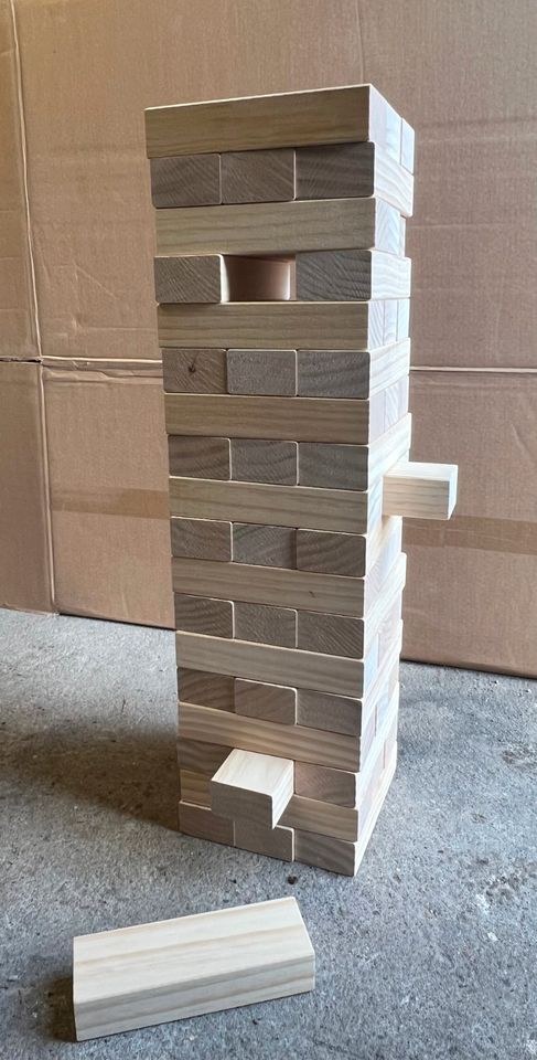Jenga XXL N Spiel Kinder mieten bei Alex Events – für Ihr Fest