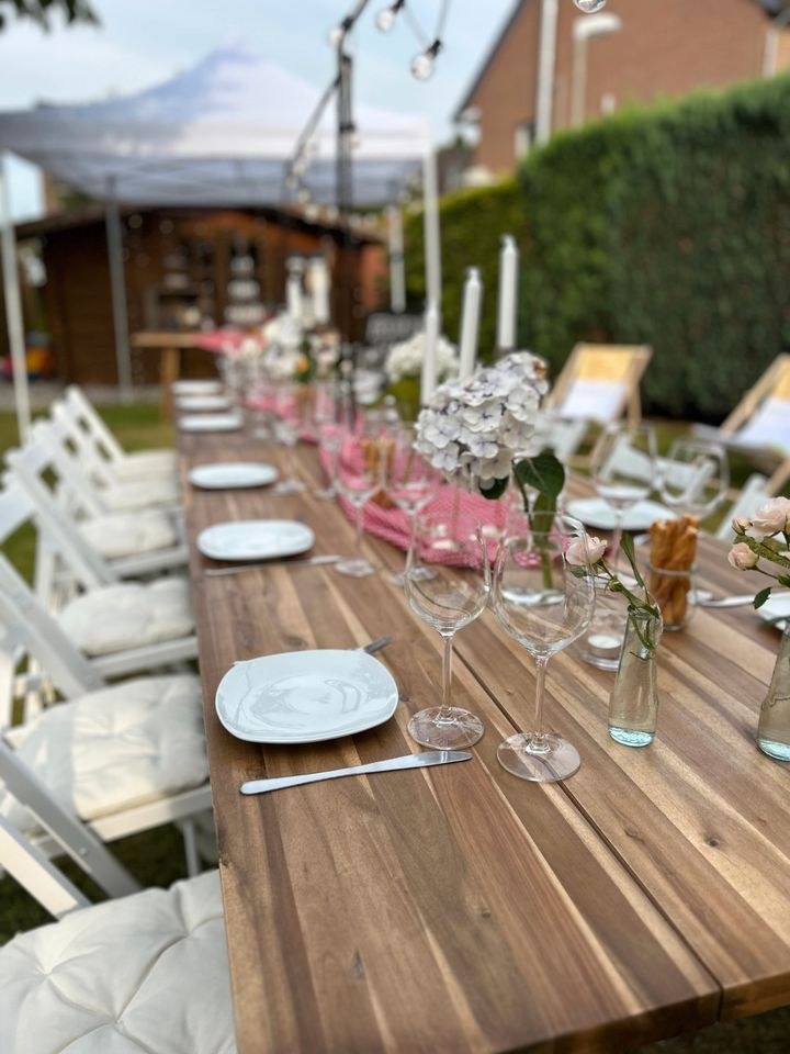 Esstisch Massivholz 180cm x 90xm N Tisch mieten bei Alex Events – 3