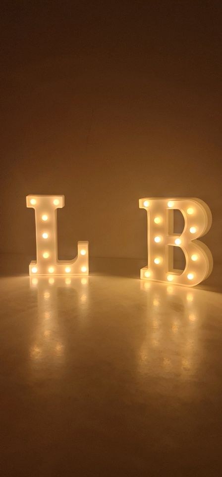 LED Buchstaben N mieten bei Alex Events – Licht für Party & Event