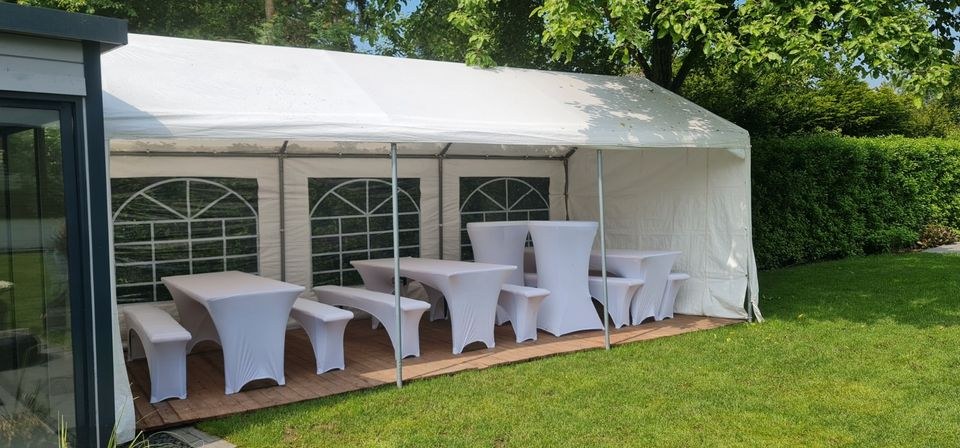 Professionelles Festzelt 3m x 6m N Partyzelt mieten bei Alex Events – 2