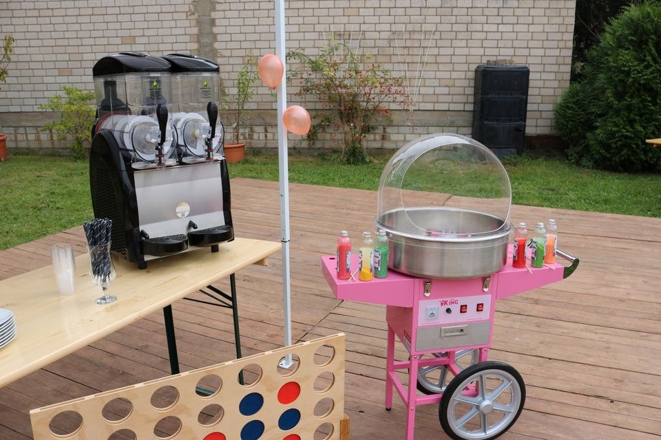Zuckerwattenmaschine Wagen N mieten bei Alex Events