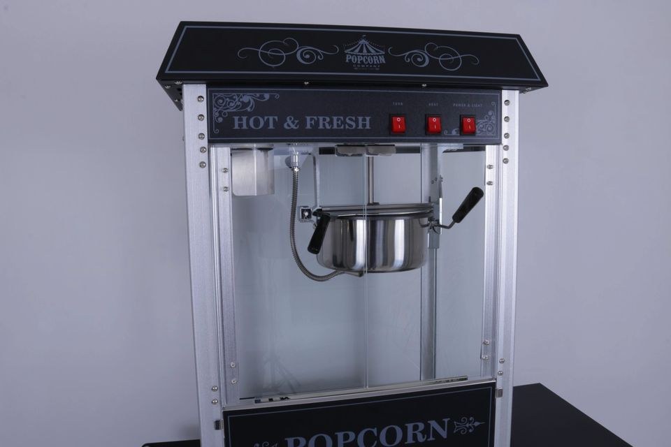 Popcornmaschine Wagen Schwarz N Popcorn mieten bei Alex Events – 4
