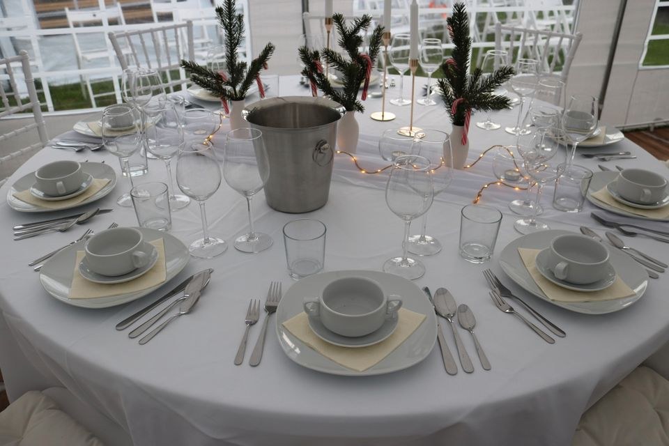 Sektkühler Edelstahl gebürstet N Sektempfang mieten bei Alex Events – 3