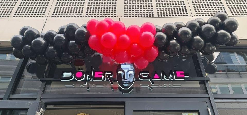 Ballongirlande pro Meter N Jubiläum mieten bei Alex Events – 2