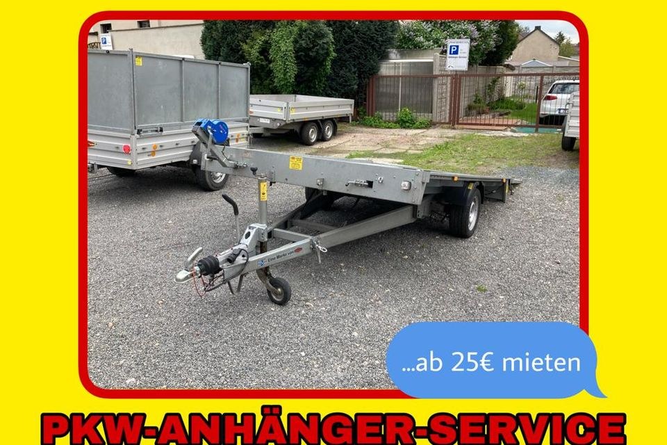 Fahrzeugtransport Anhänger Nr.:12 3,50x2,00m mieten in Wilkau-Haßlau