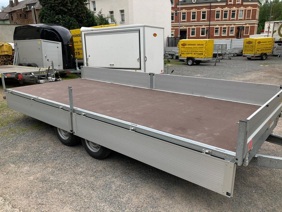 Hochlader Anhänger Nr.:14 5,10x2,10x0,35m 3500kg mieten – 3
