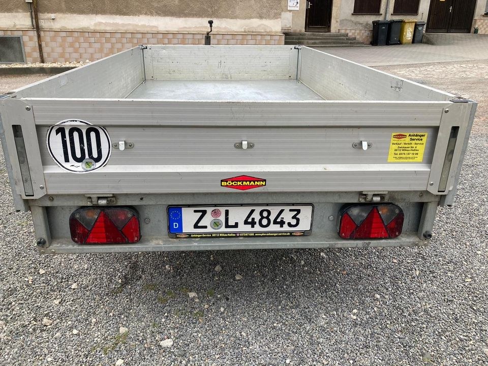 Hochlader Anhänger Nr.:20 2,56x1,40x0,30m 1350kg mieten – 3