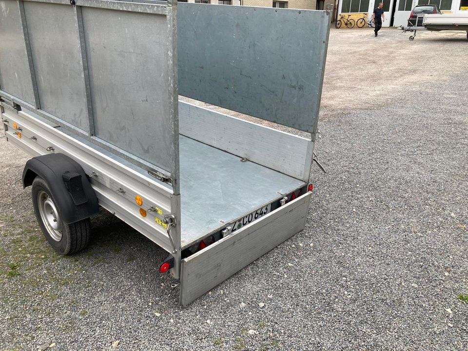 Tieflader Anhänger Nr.:5 2,50x1,30x1,55m 1350kg mieten – 3