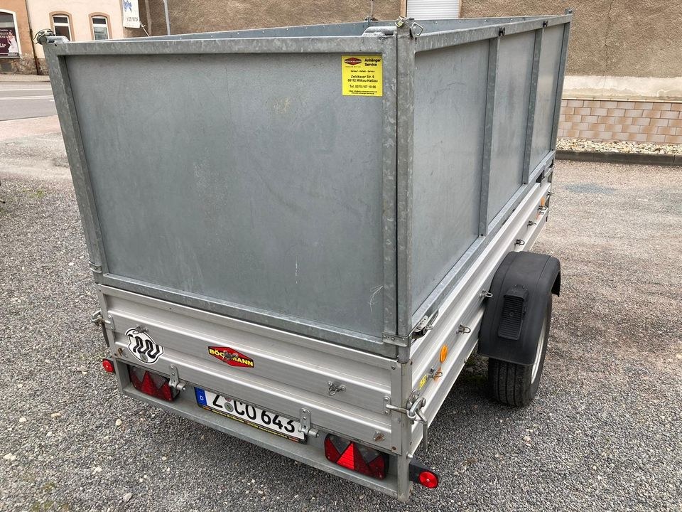 Tieflader Anhänger Nr.:5 2,50x1,30x1,55m 1350kg mieten – 2