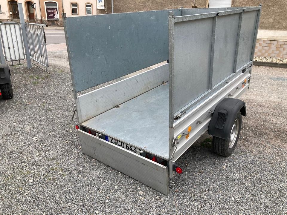 Tieflader Anhänger Nr.:5 2,50x1,30x1,55m 1350kg mieten – 4