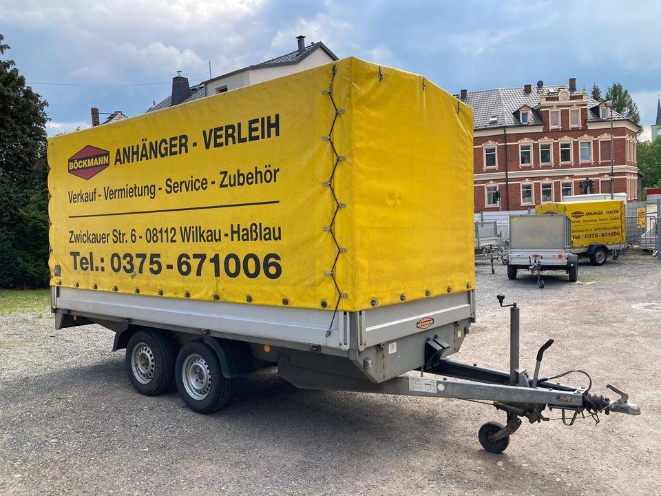 Planen Anhänger Nr.:29 4,14x1,80x1,85m 2700kg mieten in Wilkau-Haßlau – 2