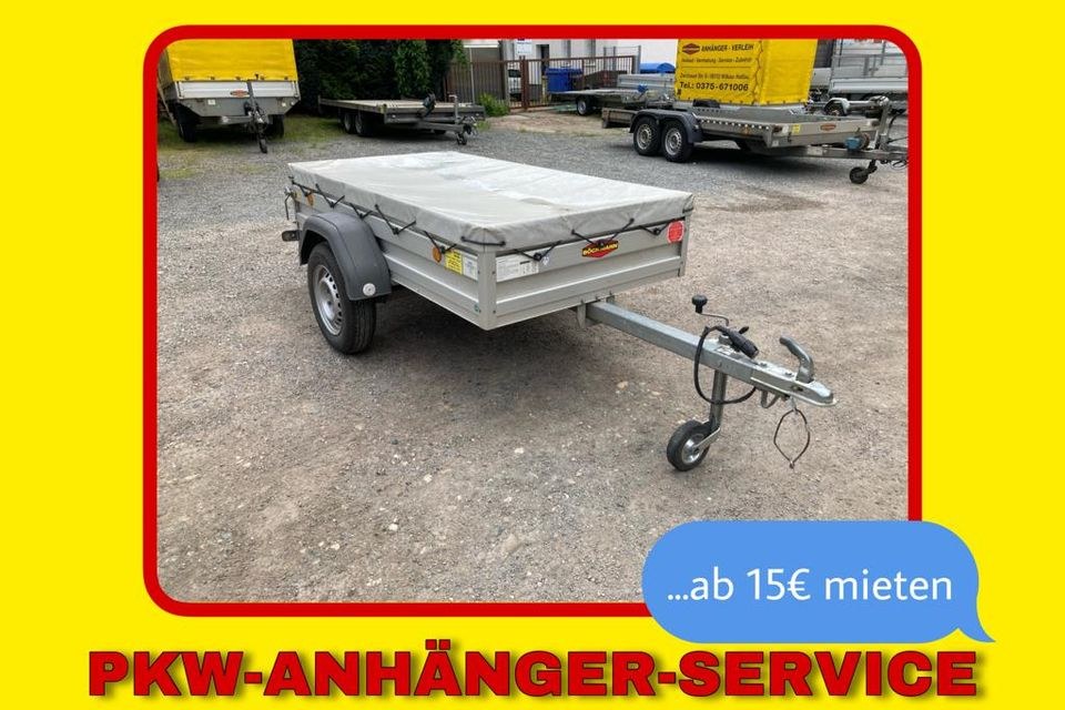 Tieflader Anhänger Nr.:4 2,02x1,07x0,34m 750kg mieten in Wilkau-Haßlau