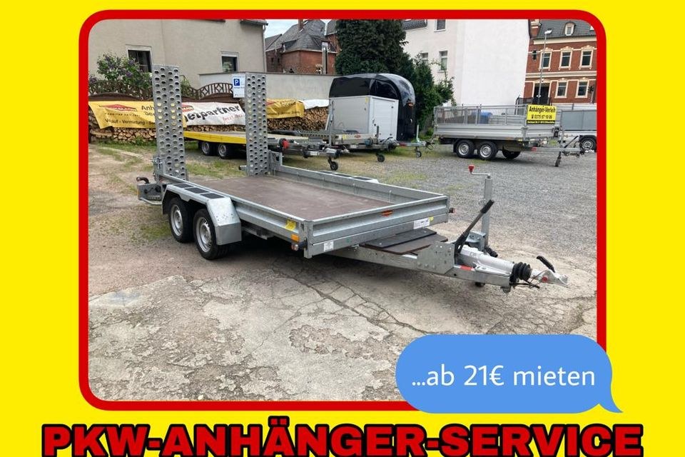 Baumaschinenanhänger Nr.:30 3,50x1,80x0,20m mieten in Wilkau-Haßlau