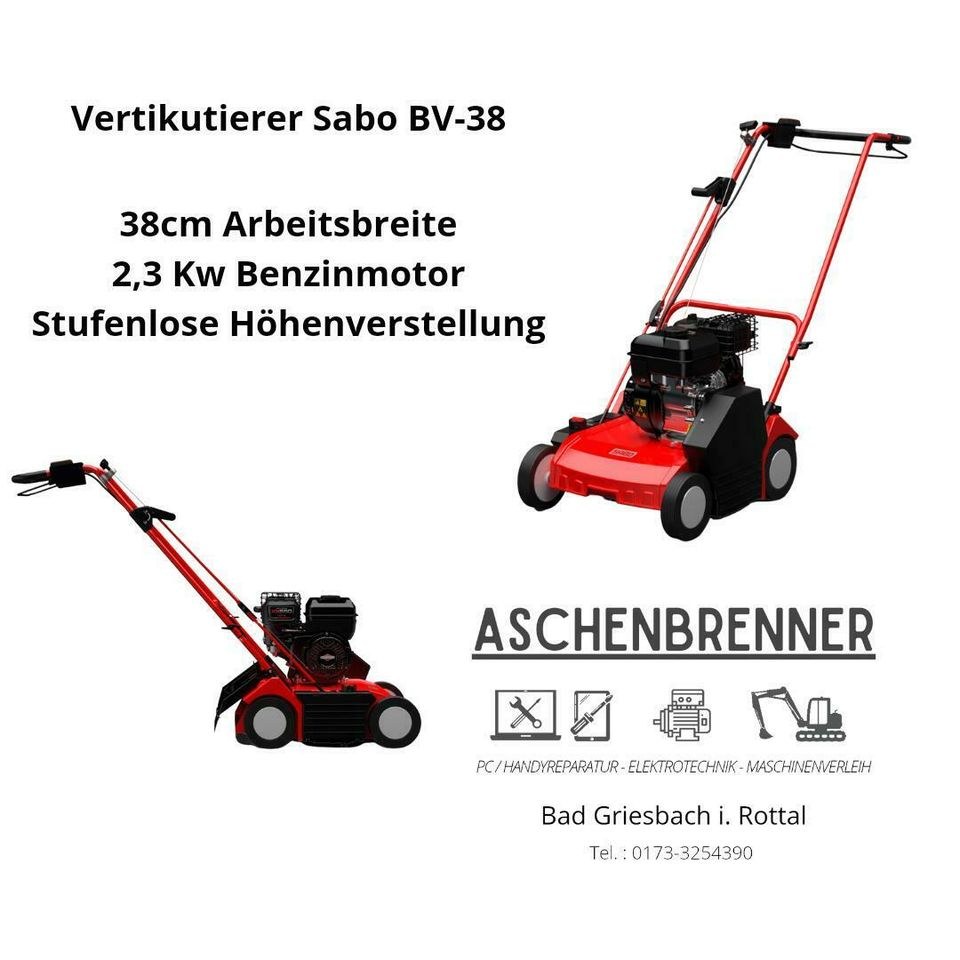 Vertikutierer mieten in Bad Griesbach im Rottal