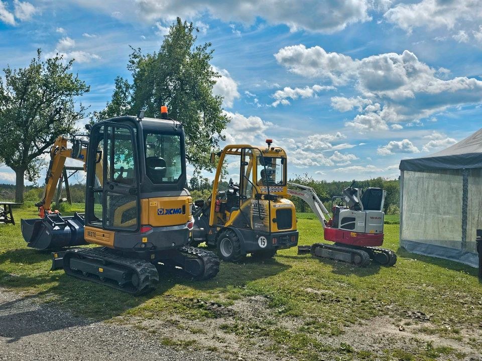 Bagger Minibagger Radlader mieten in Bad Griesbach im Rottal