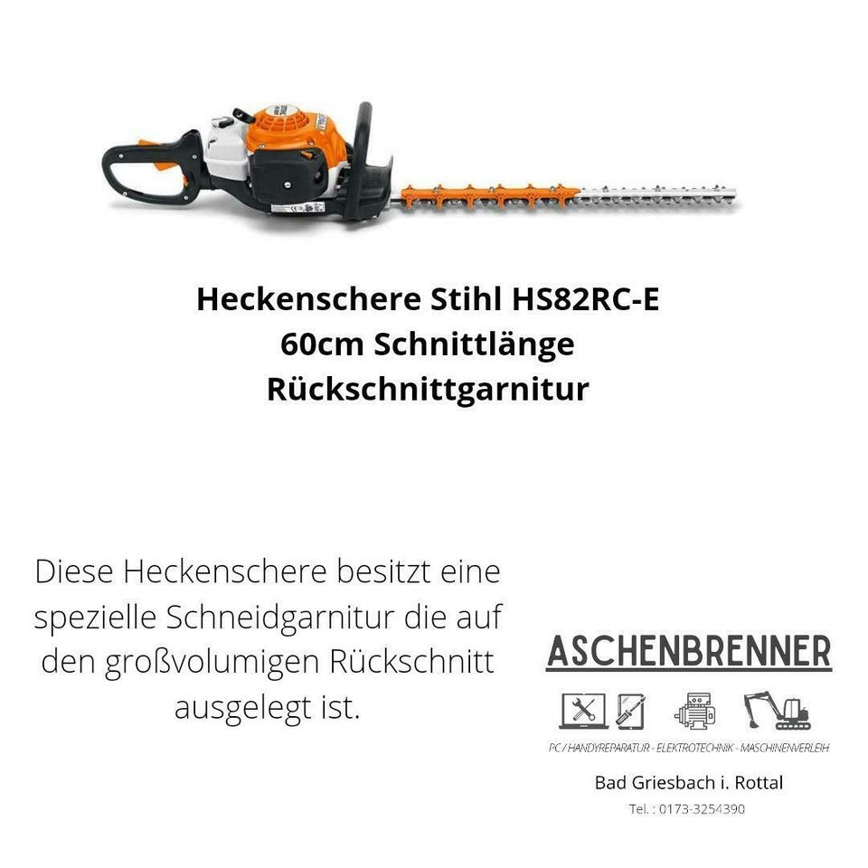 Heckenschere Trimmer mieten in Bad Griesbach im Rottal