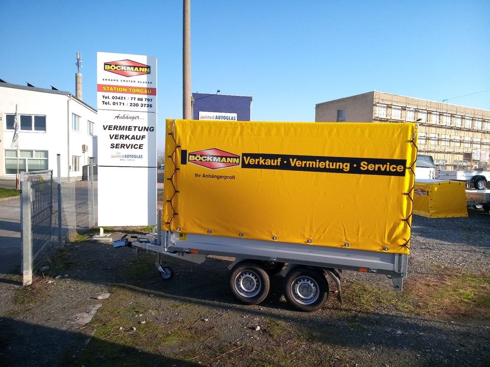 PKW Anhänger 3,06x1,65x1,80 1500 kg Nr 81 mieten in Torgau