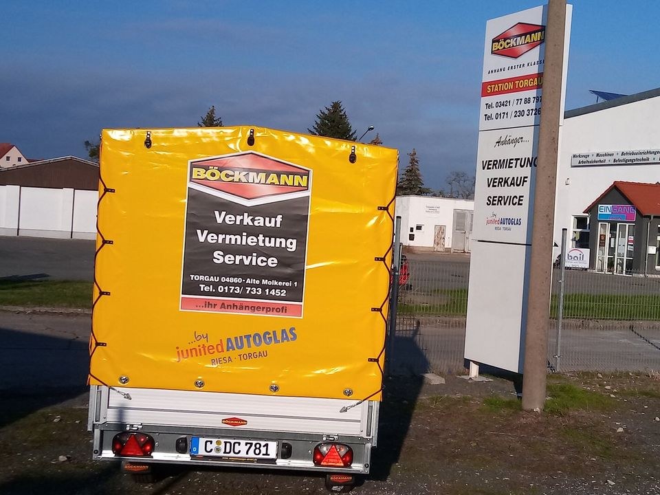 PKW Anhänger 3,06x1,65x1,80 1500 kg Nr 81 mieten in Torgau – 2