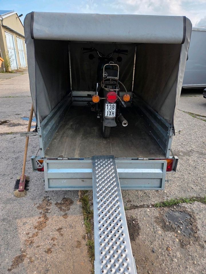 Motorrad Anhänger ohne Plane mieten bei Automobile Guschel – 2