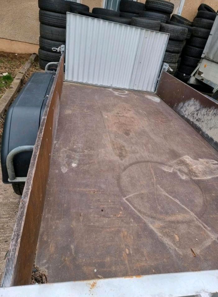 Anhänger 1,4 T Zuladung Bauschutt Müll entsorgen mieten in Borna – 3