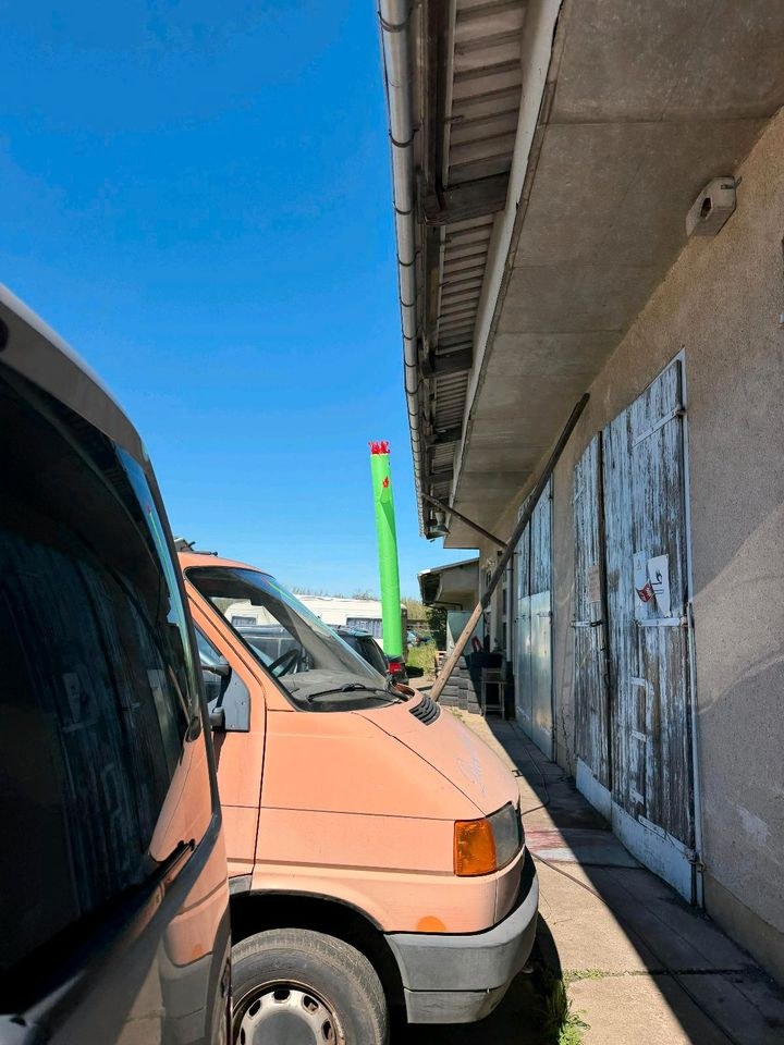 Skydancer Grün Werbung mieten in Borna – von weitem sichtbar – 2