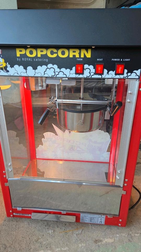 Popcorn Maschine 1600W mieten in Borna – für Fest & Ausschank