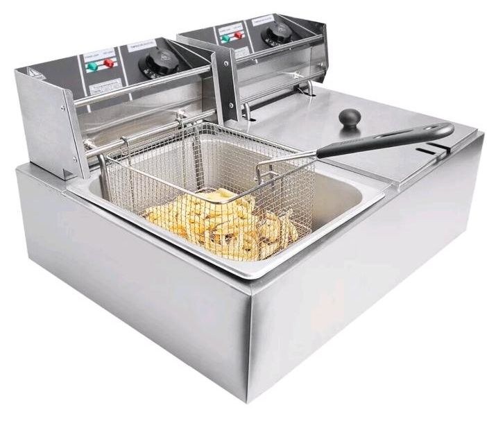 Fritteuse 2x 6l Fest Krebbelchen Pommes mieten bei Automobile Guschel
