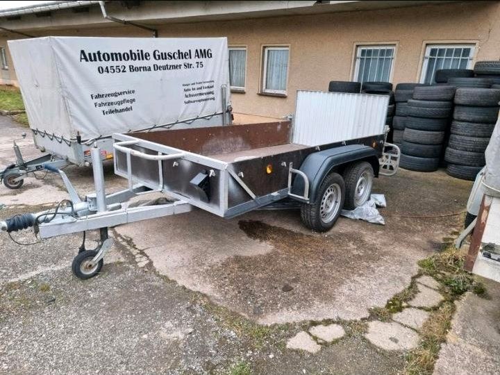 Anhänger 1,4 T Zuladung Bauschutt Müll entsorgen mieten in Borna